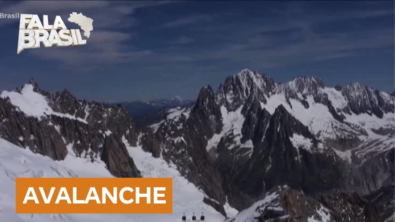Esquiador brasileiro morre em avalanche nos Alpes Franceses - YouTube