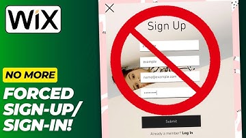 How To Remove Login on WIX Website | Turn Off Member Signup and Login Page - 2026 (Full Guide)
