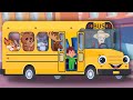 The Wheels on The Bus Song (Animal Version) Rhymes & Kids Songs