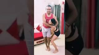 strong indian wife lift her husband #liftaguychallenge #fitness #lift