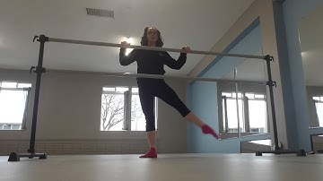 Ballet Glissade with Barre - Find Your Center