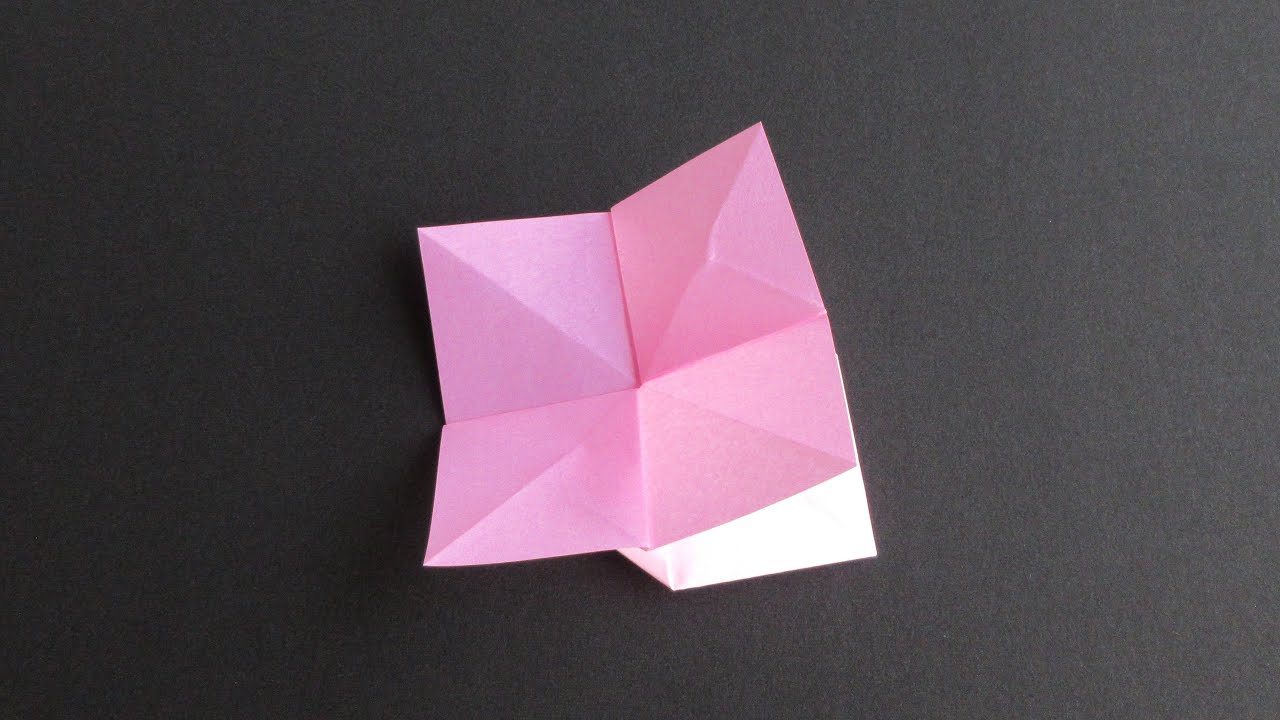 折り紙】月見草【origami】Evening primrose - YouTube