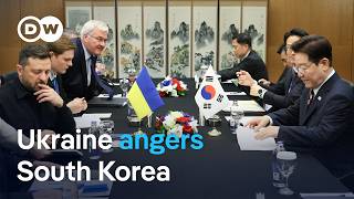 Why Seoul wants an apology from Zelenskyy | DW News