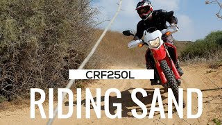 CRF250L | Riding Soft Sand screenshot 5