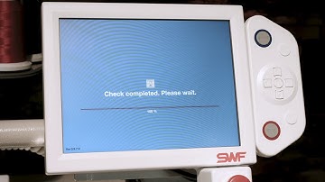 34 - Upgrading SWNS Software - SWF Embroidery Machine: ES Series Compact Only