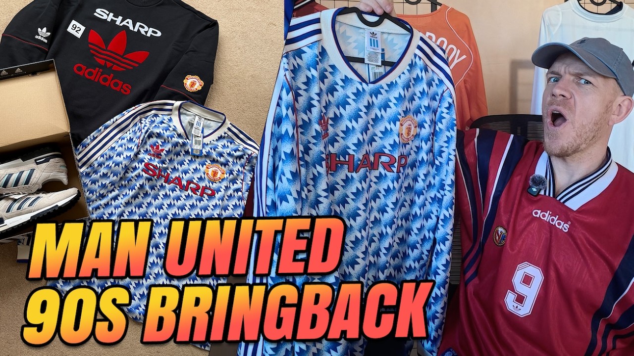 UNBOXING Adidas x Manchester United 1990-92 Bring Back Collection
