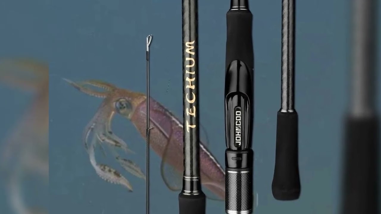 A must-have product! JOHNCOO High Carbon Egi Rod Squid Lure Rod Spinning Rod 832M/832ML Pe 0.4-1.0