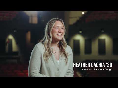 Heather Cachia '26: Designing spaces that feel like home