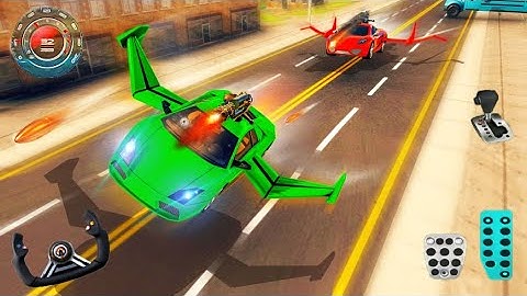 Flying Car Robot Games 3D Simulator  - Android Gameplay # 3