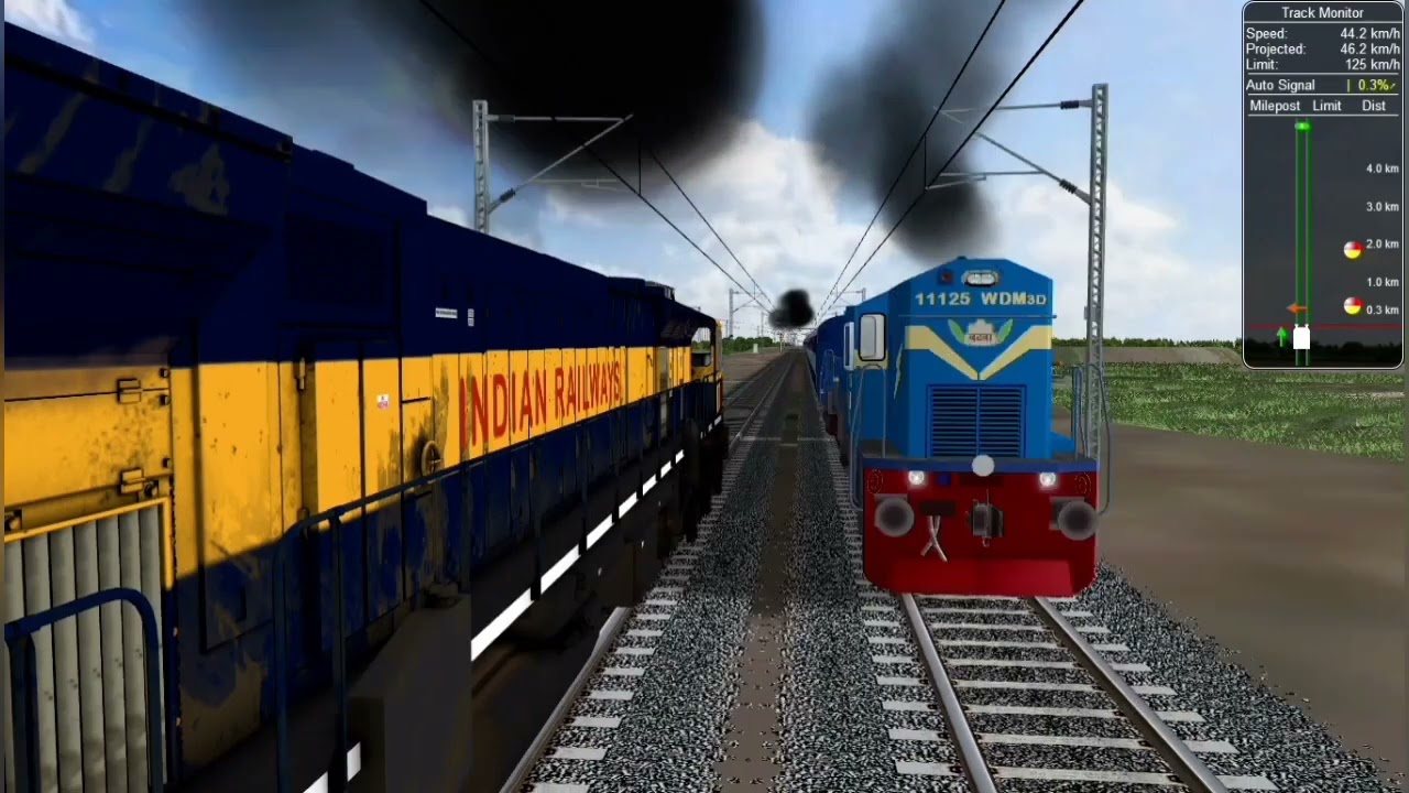 Playing Microsoft Train Simulator "Freight Duty" (PART - 1) 