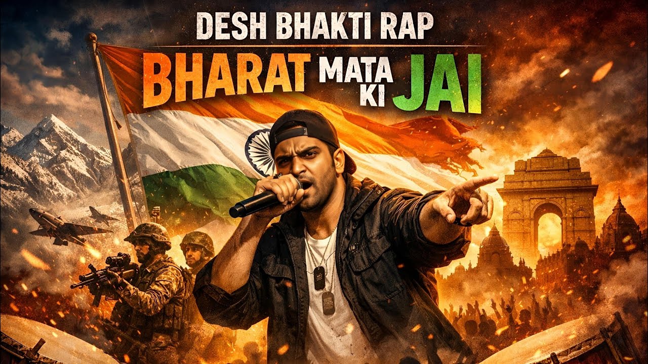 Bharat Mata Ki Jai (Official Music Video) | Patriotic Rap | Indian Pride Song #music #rap #hiphop 
