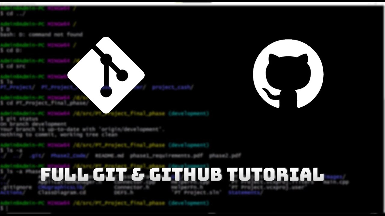 git & github بالعربي - YouTube