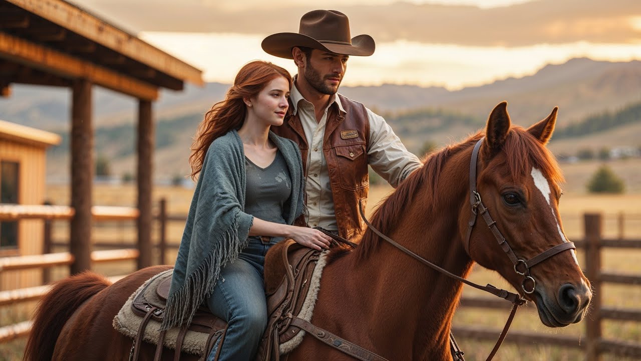She Thought She Was Worthless, Until The Cowboy Lifted Her Onto His Horse And Called Her His World