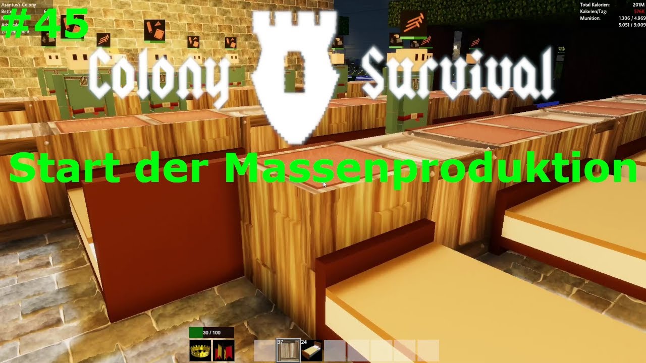 Colony Survival 🏰 | Start der Massenproduktion #45 | gameplay german