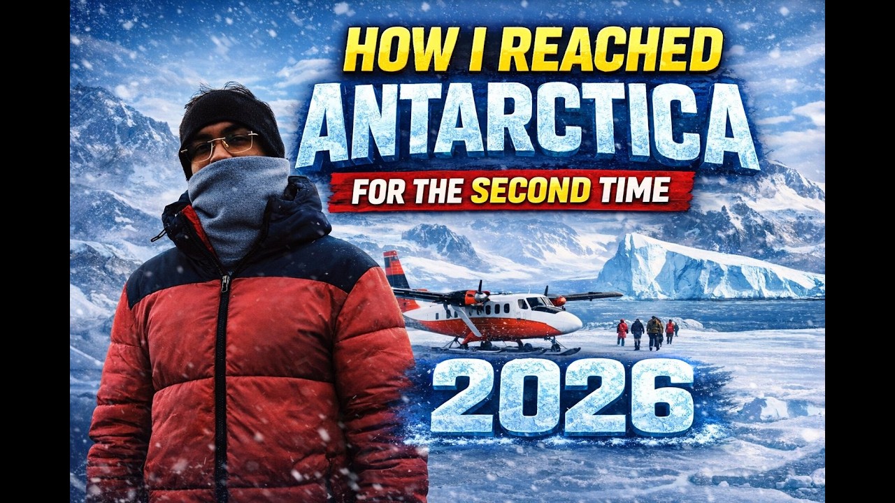 How We Reached Antarctica In 2026 English YouTube 