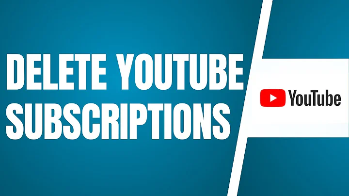 How To Delete YouTube Subscriptions