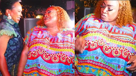 Faithia Balogun Can't Stop Laughing as Foluke Daramola Dances at Her Birthday Party