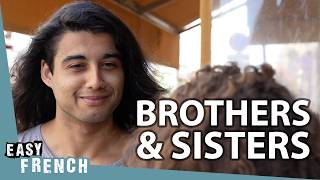French Conversations About Brothers and Sisters (B1–B2 | for Intermediate Learners)