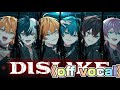 《カラオケ》《off vocal》DISLIKE / AMPTAK&times;COLORS