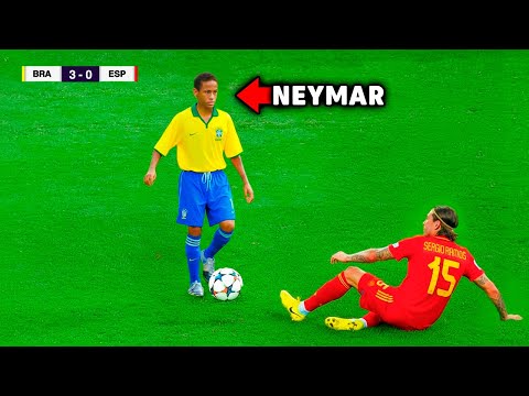 É Assim que os Craques do Futebol Jogavam Quando Eram Crianças