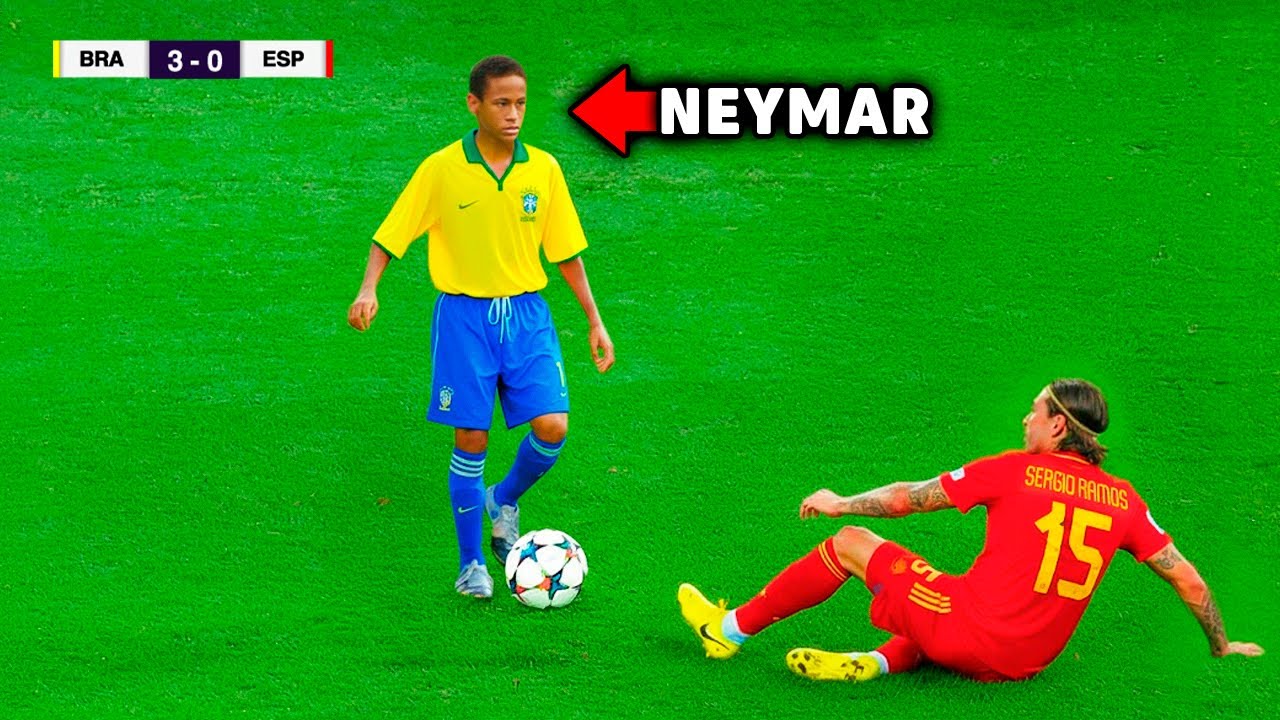 É Assim que os Craques do Futebol Jogavam Quando Eram Crianças