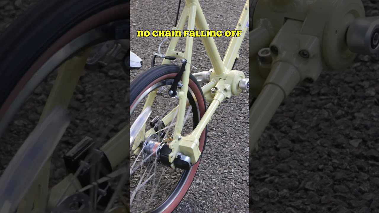 TDJDC Shaft Driven Chainless Small Wheel Road Bike