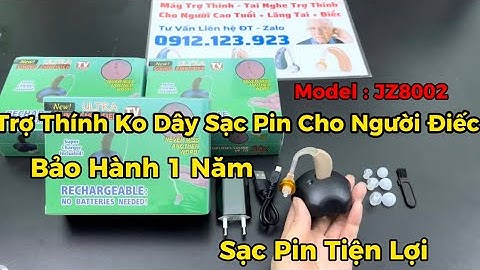 Máy trợ thính không dây loại nào tốt năm 2024