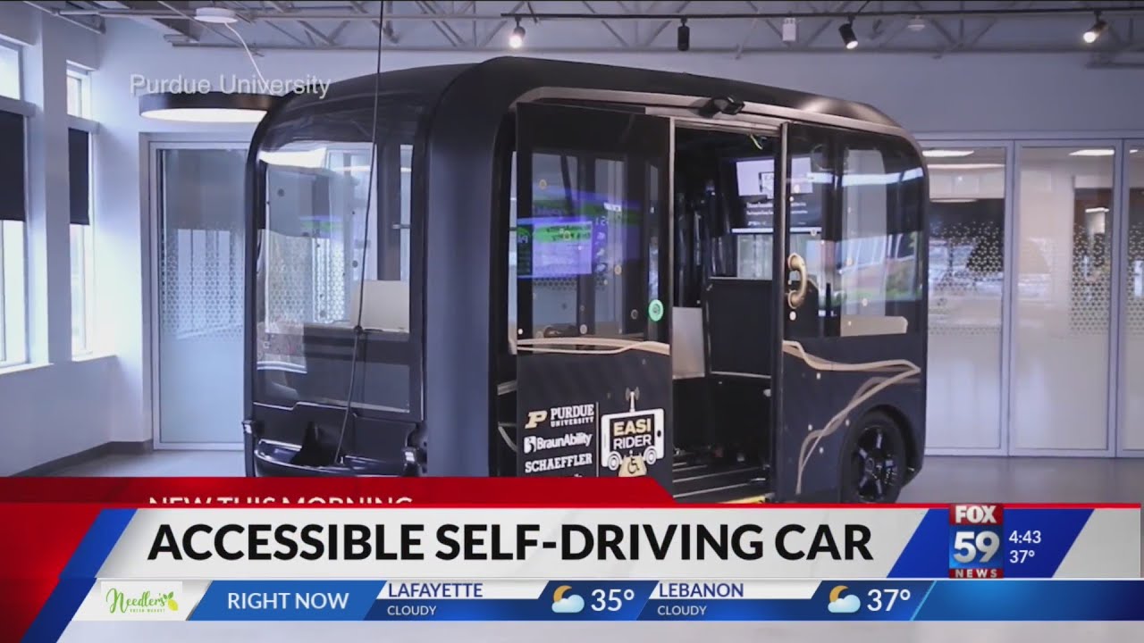 Purdue autonomous vehicle prototype - YouTube