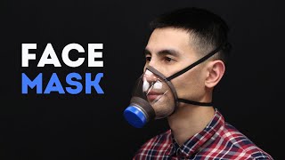 DIY face mask out of plastic bottle