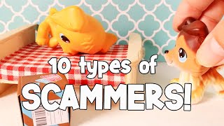 10 Types of SCAMMERS!!