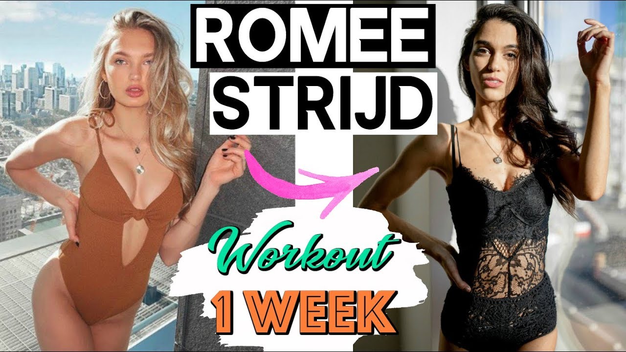 I tried Romee Strijd's AB & BUTT Workout for 1 WEEK!!