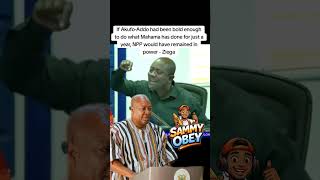 If Akufo-Addo had been bold enough to do what Mahama did, NPP would have remained in power - Ziega