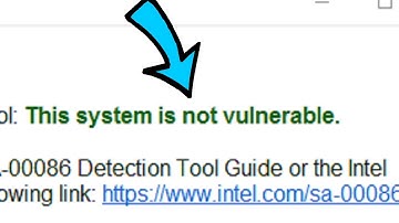 How to check if your Processor is vulnerable