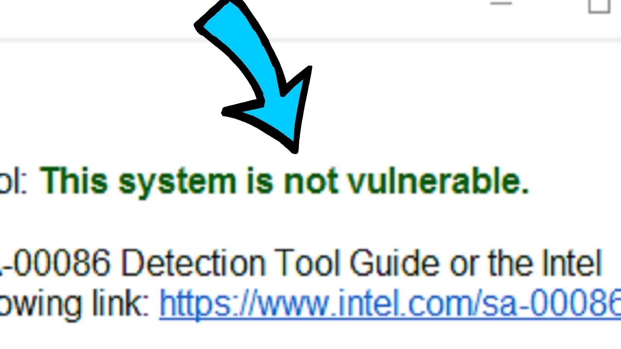 How to check if your Processor is vulnerable - YouTube