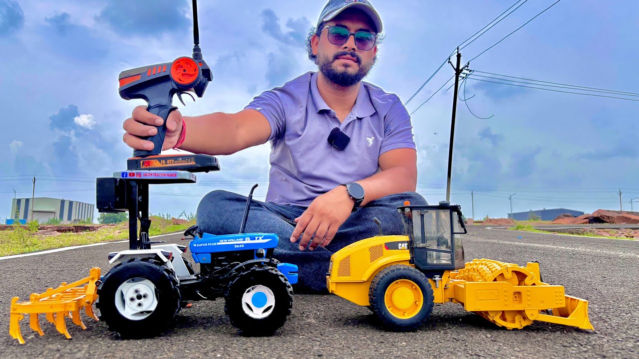 Remote Control Tractor Vehicle Unboxing | New Holland 3630 4WD RC ...
