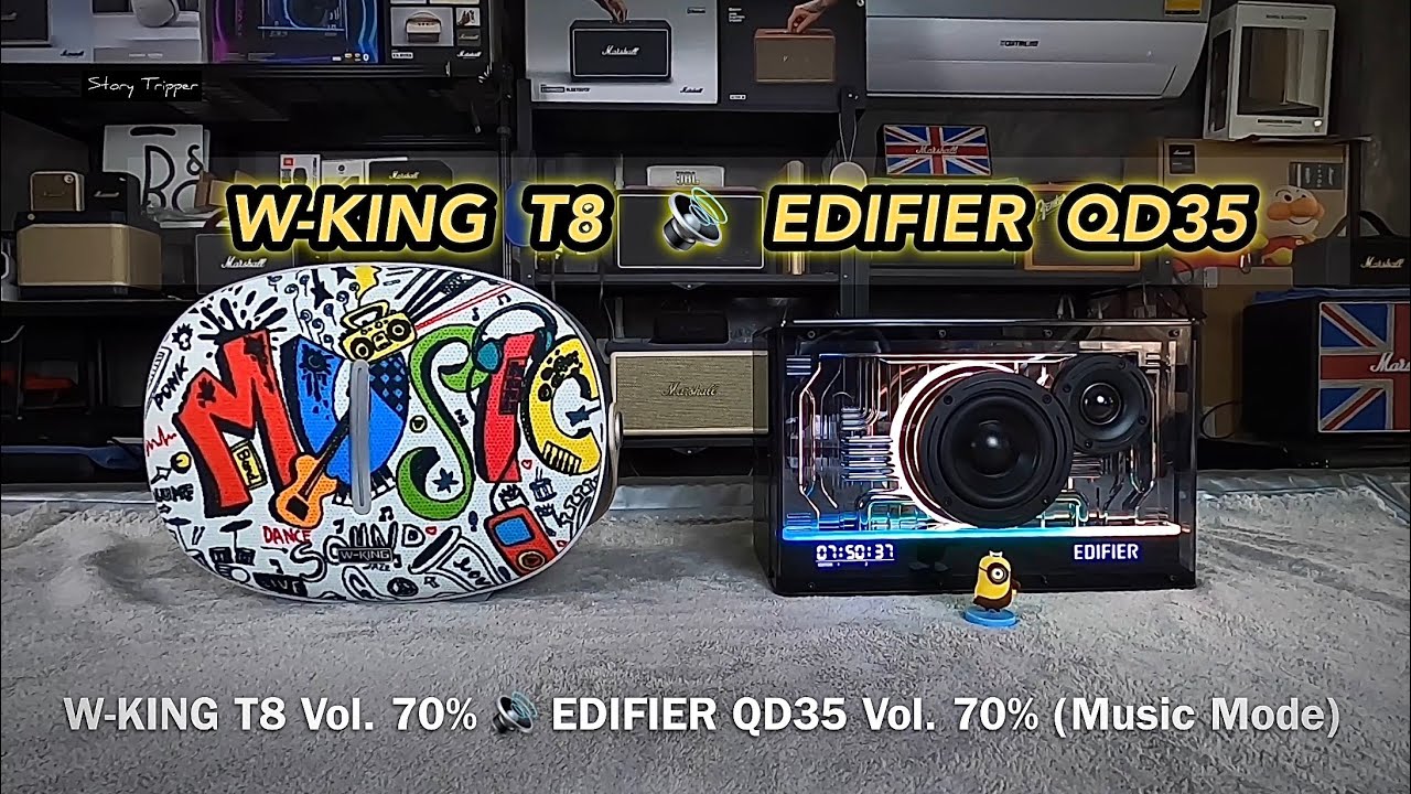 W-KING T8 vs EDIFIER QD35