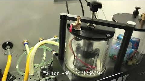 CR966 HEUI injector testing。