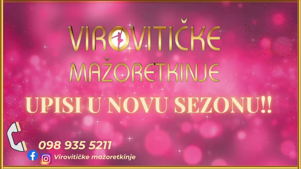 Virovitičke mažoretkinje - UPISI ZA SEZONU 23./2024.