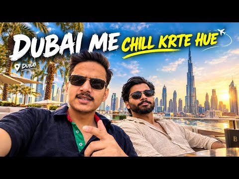 Deepansh Or Govind Chhaniwala Dubai Me Chill Krte Hue😋