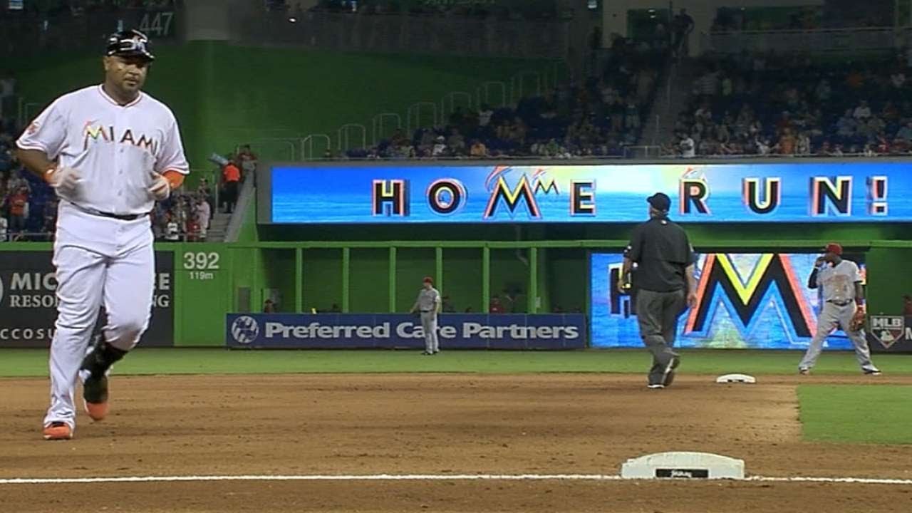 Carlos Lee's final home run in Majors