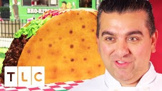 Giant Taco Cake For National Taco Day! | Cake Boss