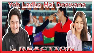 Yeh Ladka Hai Deewana Reaction  Kuch Kuch Hota Hai  Shah Rukh Khan  Kajol  Udit Narayan 