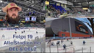 Alle Stadien der DEL &amp; DEL2 besuchen -Vlog #19 ERC Ingolstadt vs. Red Bull München - Schockmoment