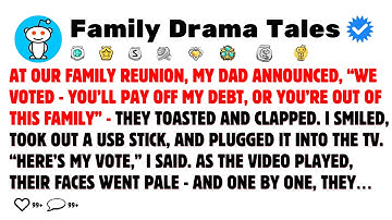At Our Family Reunion, My Dad Announced, “We Voted — You’ll Pay Off My Debt, Or You’re…