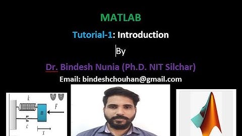 MATLAB Tutorial FOR BEGGINERS  || Tutorial 1