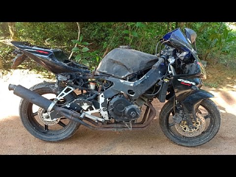 Full Restoration a abandoned Honda CBR250RR MC22 Motorcycle