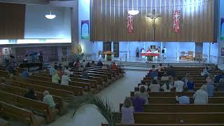 5:00 p.m. vigil Mass for Palm Sunday of the Lord's Passion at OLA