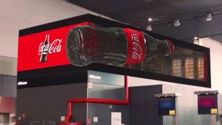 COCA-COLA'S REALITY BRIDGING 3D BILLBOARD screenshot 2