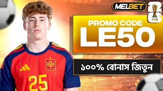 Melbet Promo Code 2026 🤑 Get 300% Bonus Instantly | Create your Melbet account