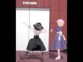 エレベーターの待ち時間でダンス始める蓮メリ
